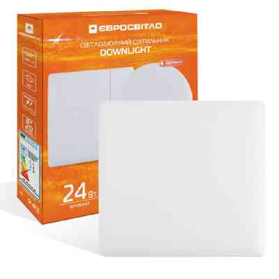 Светильник точечный Євросвітло LED-S-170-24 6400К без рамки Винница