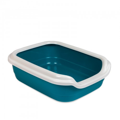 Туалет Природа «Comfort L» для кошек, 49х39х15 см (ультрамарин) Киев - изображение 1