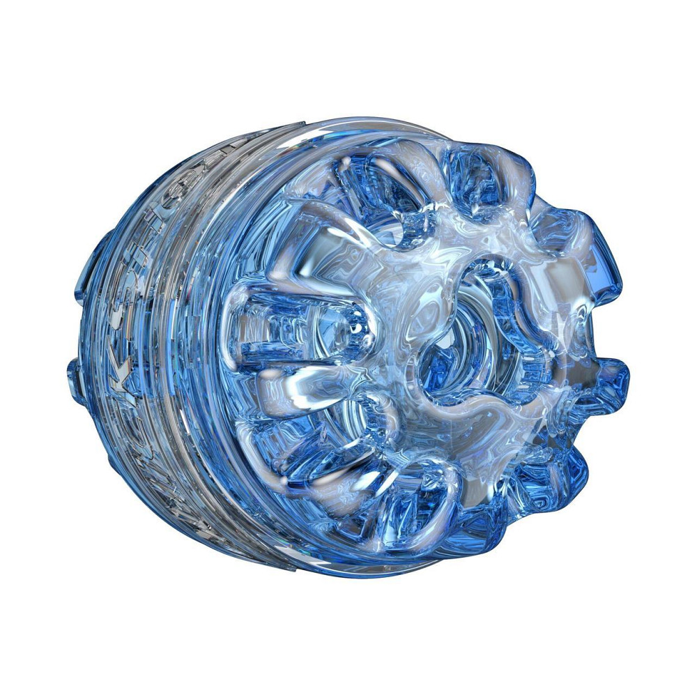 Мастурбатор Fleshlight Quickshot Turbo Blue Ice, компактный, сквозной, подойдет для пар и минета Sex Aura Киев - изображение 2