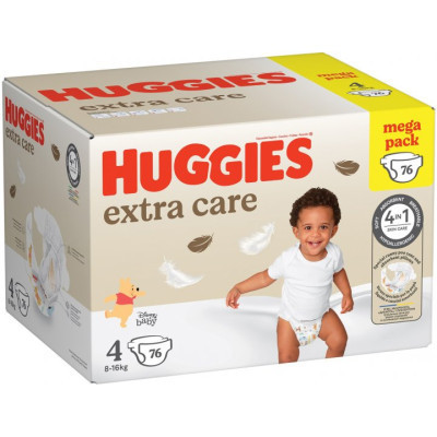 Підгузки Huggies Extra Care Size Розмір 4 (8-16 кг) 76 шт (5029053583167) Вінниця - фото 8