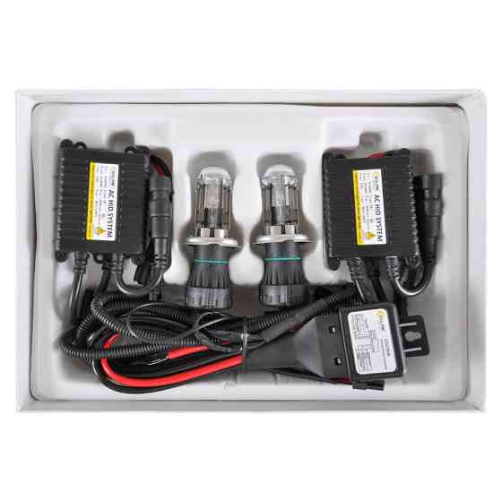 Комплект ксенону Solar H4 5000K 85V 35W P43t-38 KET+Ballast+Wire, 2шт Львів
