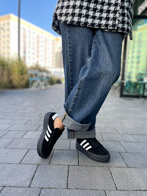 Кеди жіночі Notta bene чорні натуральна замша низький хід 36-41 (K-0524) Київ - фото 5