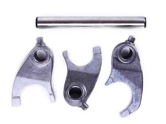 Вал КПП + вилки 3 шт. - мотоцикл СВ250 Мукачево