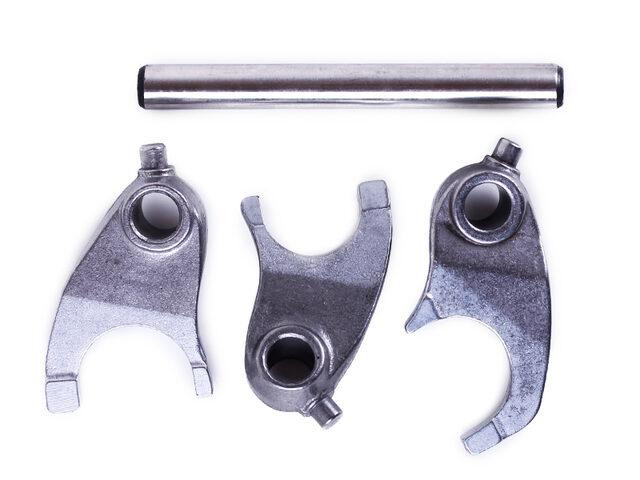 Вал КПП + вилки 3 шт. - мотоцикл СВ250 Мукачево - изображение 2