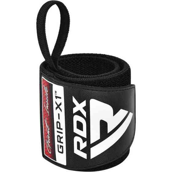 Бинти для зап'ясть (кистьові бинти) RDX W3 Gym Wrist Wraps Full Black Каменское