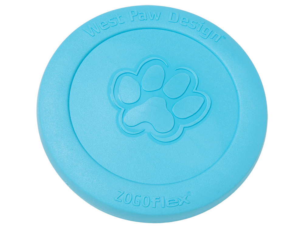 West Paw Zisc Flying Disc (Вест Пав Зиск) игрушка для собак фрисби Маленький - 17 см., Голубой Запорожье - изображение 1