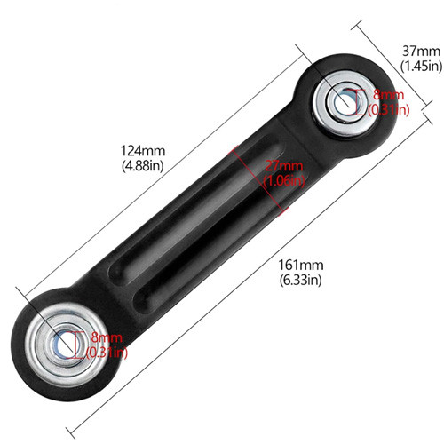 Маятниковый механизм для детских кроваток, 161мм, алюминий, 2шт Винница - изображение 3