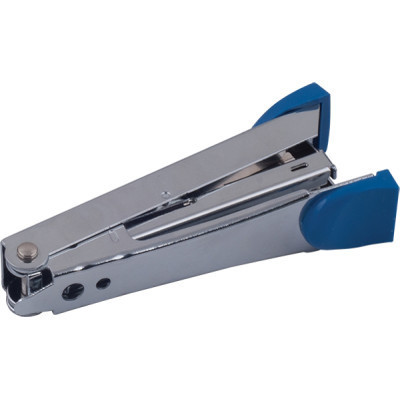 Степлер Buromax металлический №10,12 листов 94x42x21мм, синий (BM.4152-02) Винница - изображение 3