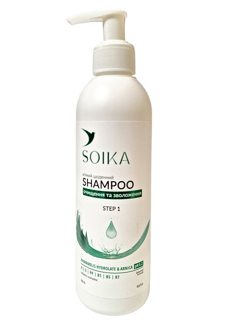 Шампунь для волос Soika 300 мл ежедневный уход Запорожье - изображение 1