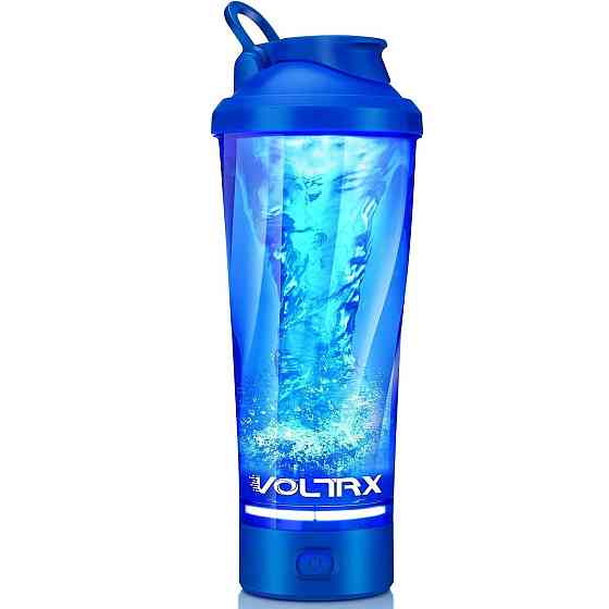 Шейкер спортивний VOLTRX VortexBoost 600 мл. Tritan Blue Кам'янське