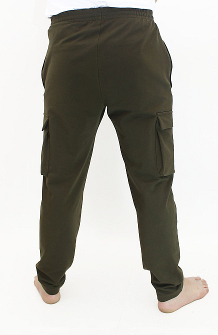 Штани чоловічі карго Хакі L Харків - фото 4