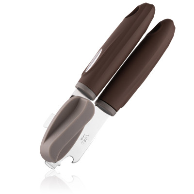 Консервный нож Ardesto Gemini, 19.9см, нержавіюча сталь, пластик, сіро-коричневий (AR2162PG) Винница - изображение 7