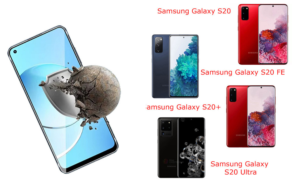 Защитное стекло DefenzoGlass для Samsung Galaxy S20, S20 FE, S20+, S20 Ultra – двойная прочность Киев - изображение 2