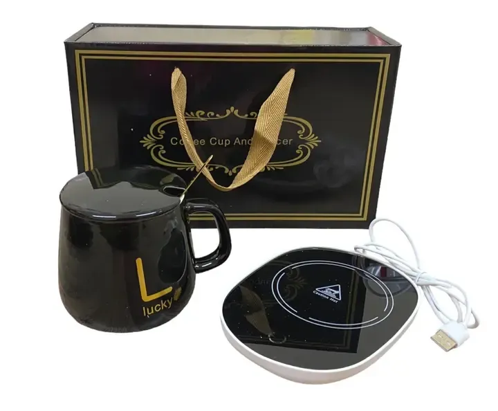 Big Зеленая Чашка на підставці з підігрівом Stenson L 400мл Київ - фото 8