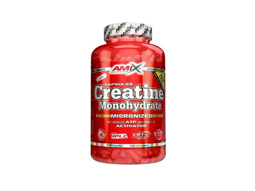 Креатин моногидрат Amix Nutrition Creatine monohydrate 800mg 500 cps Луцк - изображение 4