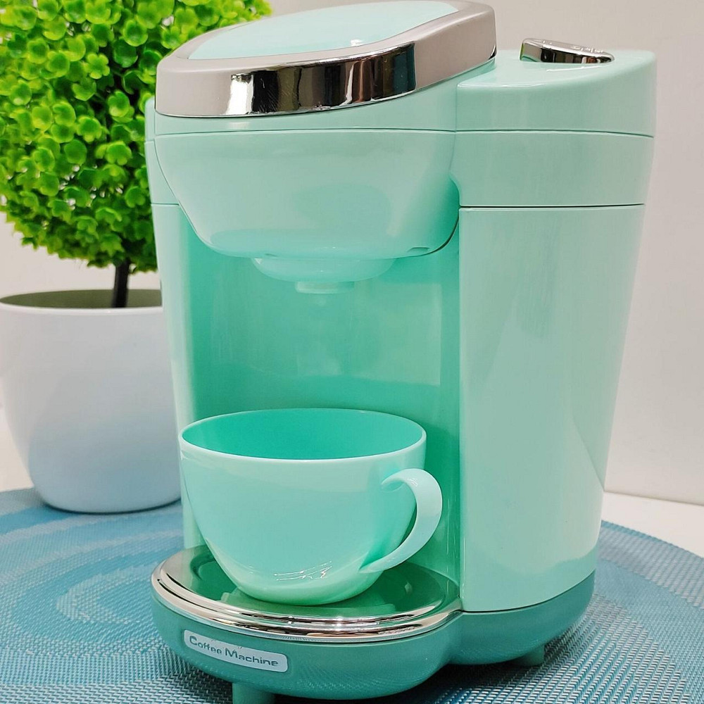 Кавомашина дитяча іграшкова звукові та світлові ефекти Бірюзова (A1008-2) Чернігів - фото 6