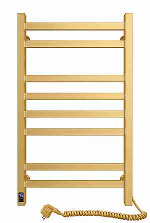 Полотенцесушитель Авангард 480х800 Sensor правый с таймером, матовое золото Киев