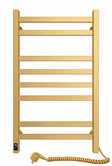 Полотенцесушитель Авангард 480х800 Sensor правый с таймером, матовое золото Киев - изображение 2