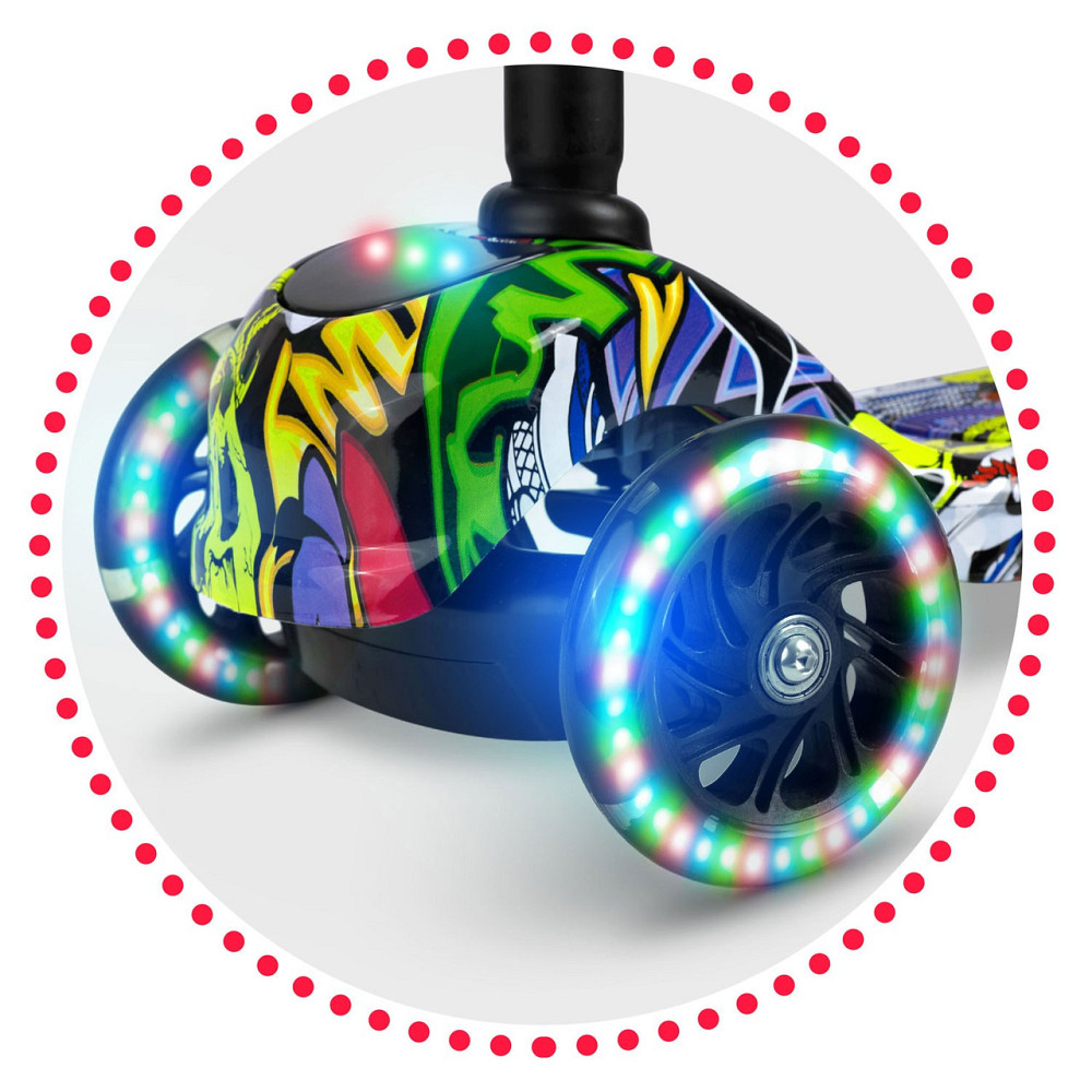 Самокат детский трехколесный Ricokids Piko разноцветный Киев - изображение 9