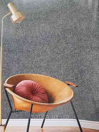 Шпалери вініл на флізеліні гарячого тиснення DU&KA Natura1.06х10 абстракція під шкіру смужки чорні сірі Київ