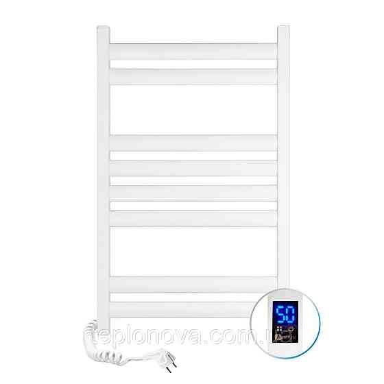 Сушарка для рушників Ellipse 500х800 Sensor ліва з таймером, білий оксамит Чернівці