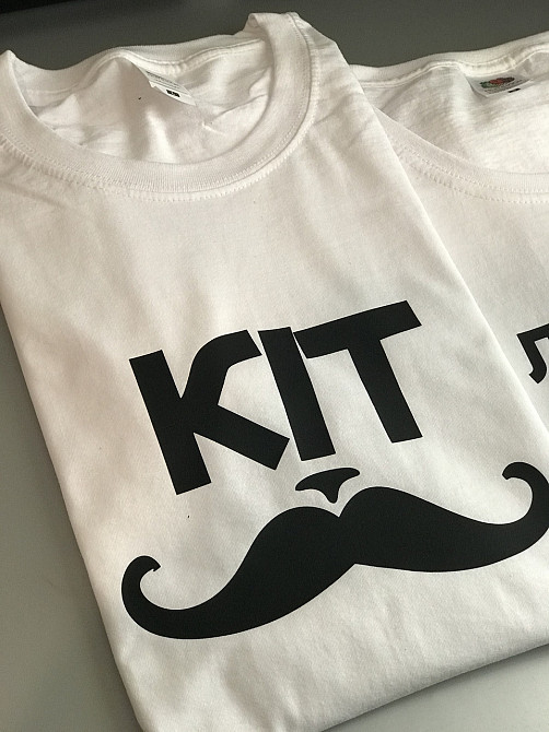 Парные футболки для парня и девушки с надписью Кіт \ Люблю свого кота Черновцы - изображение 2