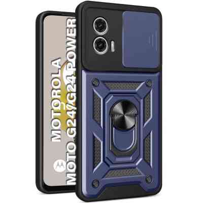 Чохол до мобільного телефона BeCover Military Motorola Moto G24/G24 Power Blue (710723) Вінниця