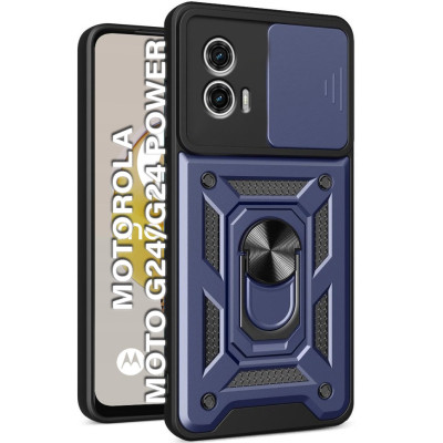 Чохол до мобільного телефона BeCover Military Motorola Moto G24/G24 Power Blue (710723) Вінниця - фото 1