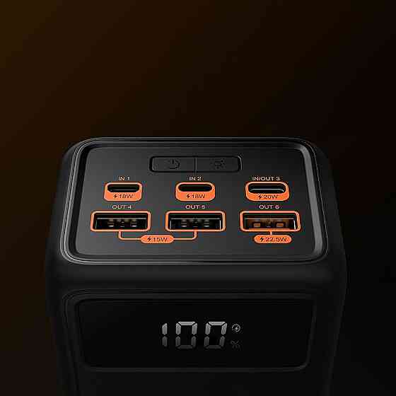 Універсальна мобільна батарея Veger W5001 50000mAh (W5001.black) ( 11112 ) Харьков