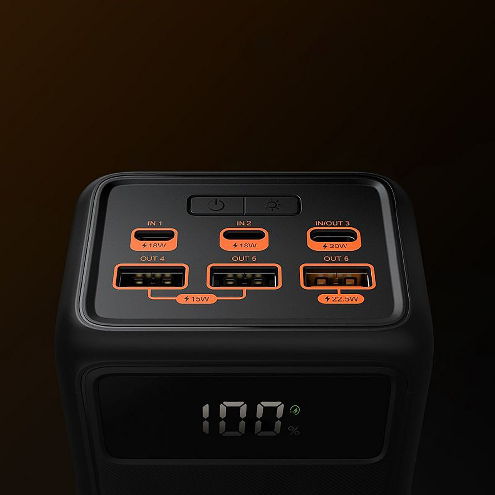 Універсальна мобільна батарея Veger W5001 50000mAh (W5001.black) ( 11112 ) Харьков - изображение 4