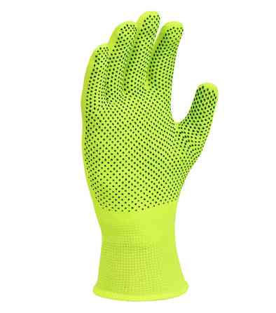 Doloni рукавички захисні трикотажні з ПВХ малюнком, розмір 10, Авто 4110 Рівне