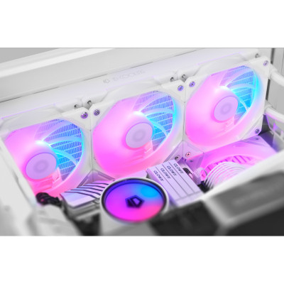 Кулер до корпусу ID-Cooling TF-12025-PRO ARGB TRIO WHITE Вінниця - фото 7
