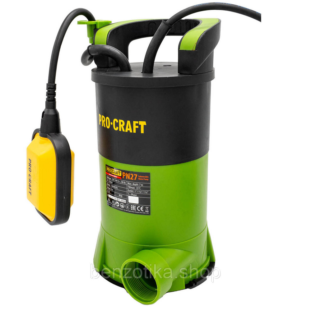 Дренажно-фекальний насос Procraft PN27 Киев - изображение 3