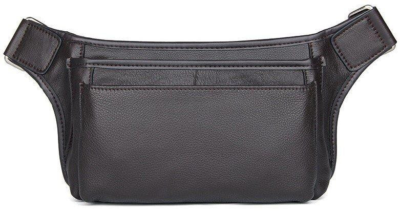 Сумка поясна шкіряна Vintage 14972 Коричнева Київ - фото 10