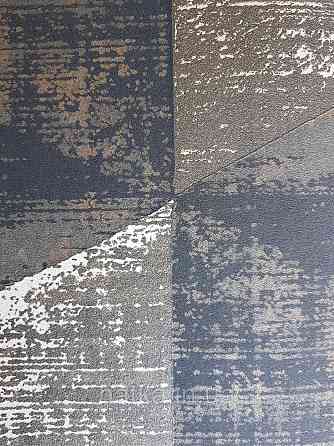 Шпалери вінілові на флізеліні AS creation Geo Effect 0.53х10 геометрія 3д ефект потертості чорні білі 38353-2 Київ