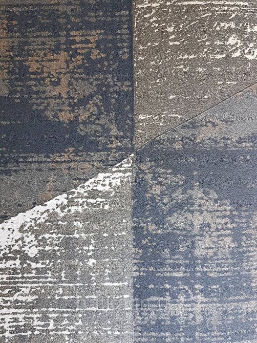 Шпалери вінілові на флізеліні AS creation Geo Effect 0.53х10 геометрія 3д ефект потертості чорні білі 38353-2 Київ - фото 3