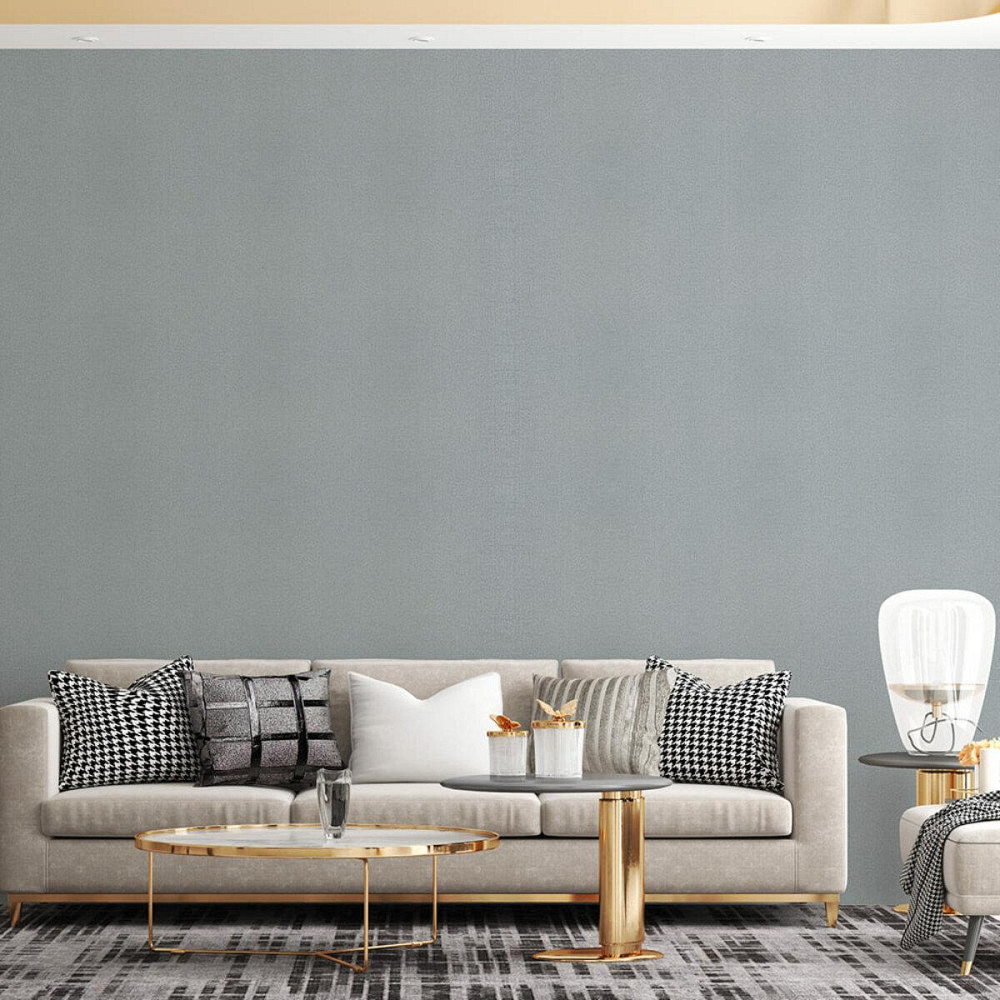 Самоклеюча вініловая плитка в рулоні 600х3000х2мм Сіре полотно Мат SW-00002034 Київ - фото 6