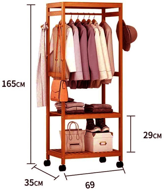 Стійка вішалка для одягу "Хісарія 69" савоярді Миколаїв - фото 1