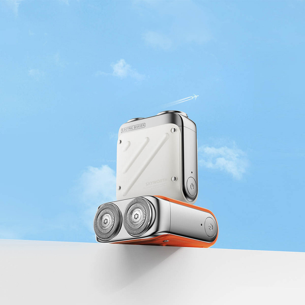 Електробритва Metz Traveller Shaver with Bag White (MZXZ021-WH) Білий Харьков - изображение 5