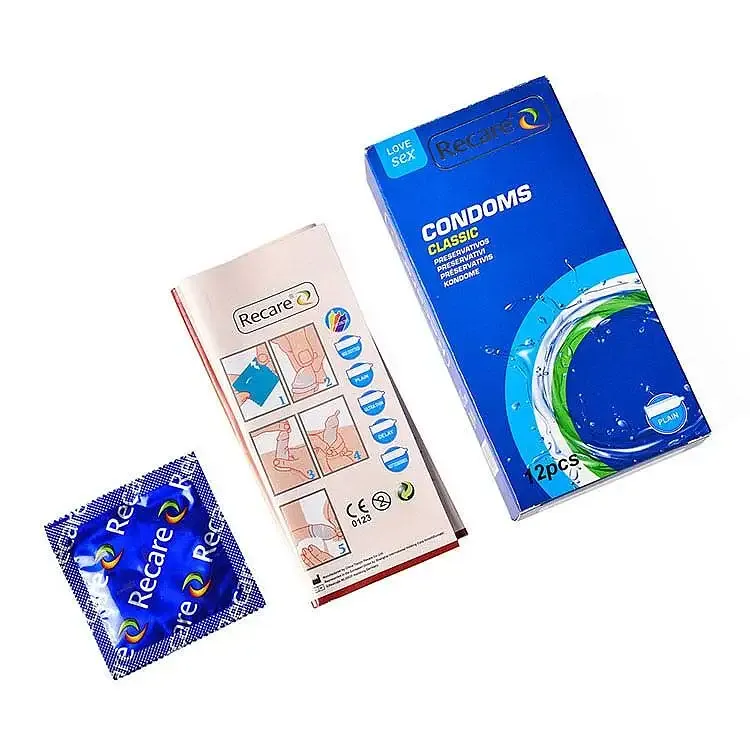 Презервативи Recare Classic Condoms 12 шт, класичні Львів - фото 4