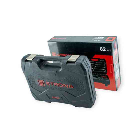 Набір інструменту 1/2", 1/4" 82 шт. Мукачево