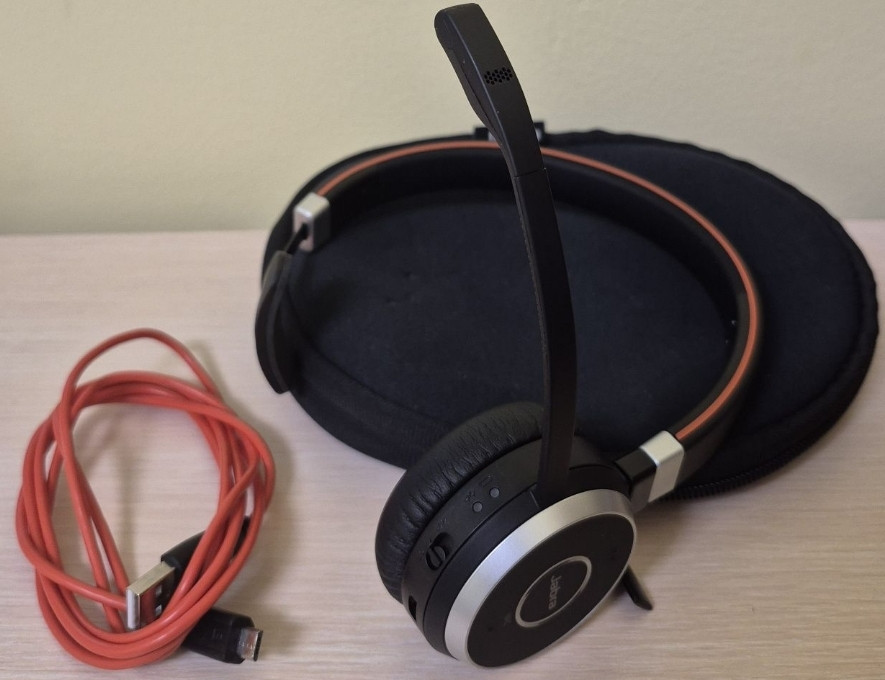 Jabra Evolve 65 Профессиональная беспроводная гарнитура. Киев - изображение 1