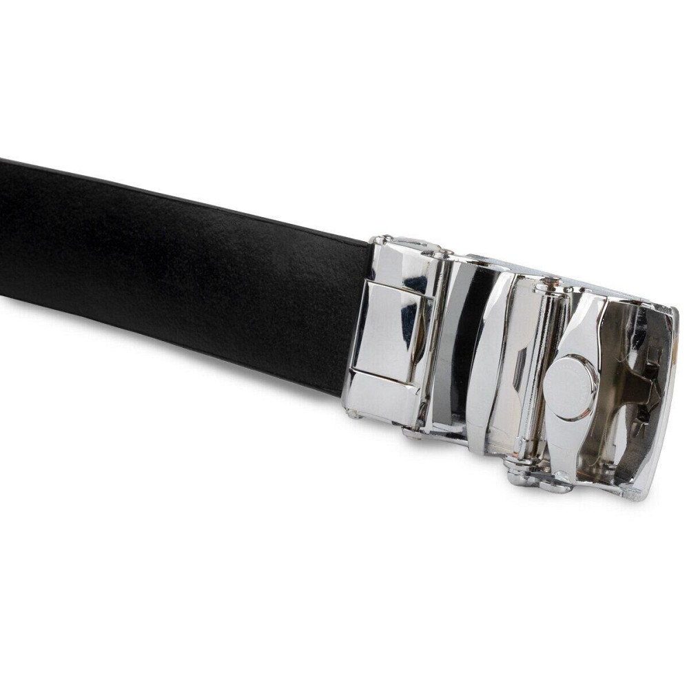 Ремень мужской серебристый дракон Vintage 20256 Черный Киев - изображение 7