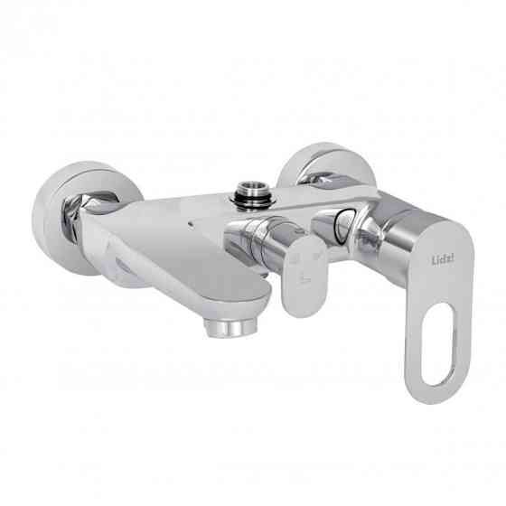 Душова система з виливом Lidz Latwa 1030 на три споживача, хром Київ