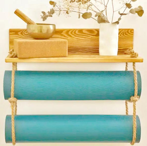 Органайзер килимків для йоги "Аджана" сієна Миколаїв - фото 1