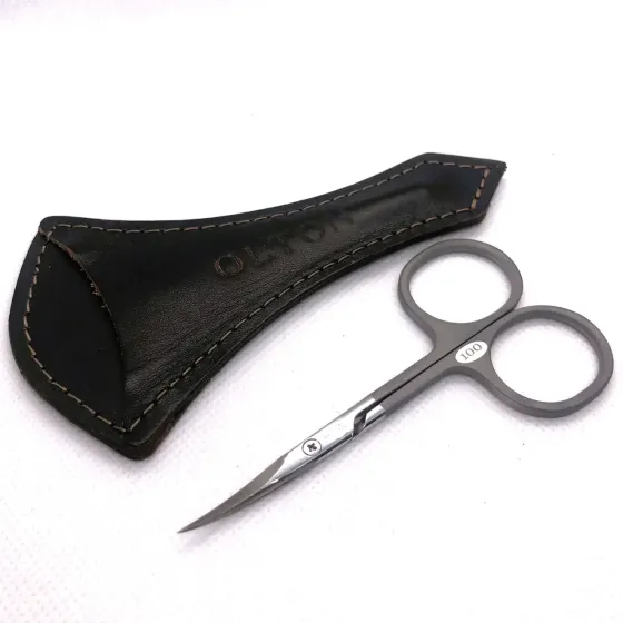 OLTON профессиональные ножницы для кутикулы, титановые 100 мм. Киев