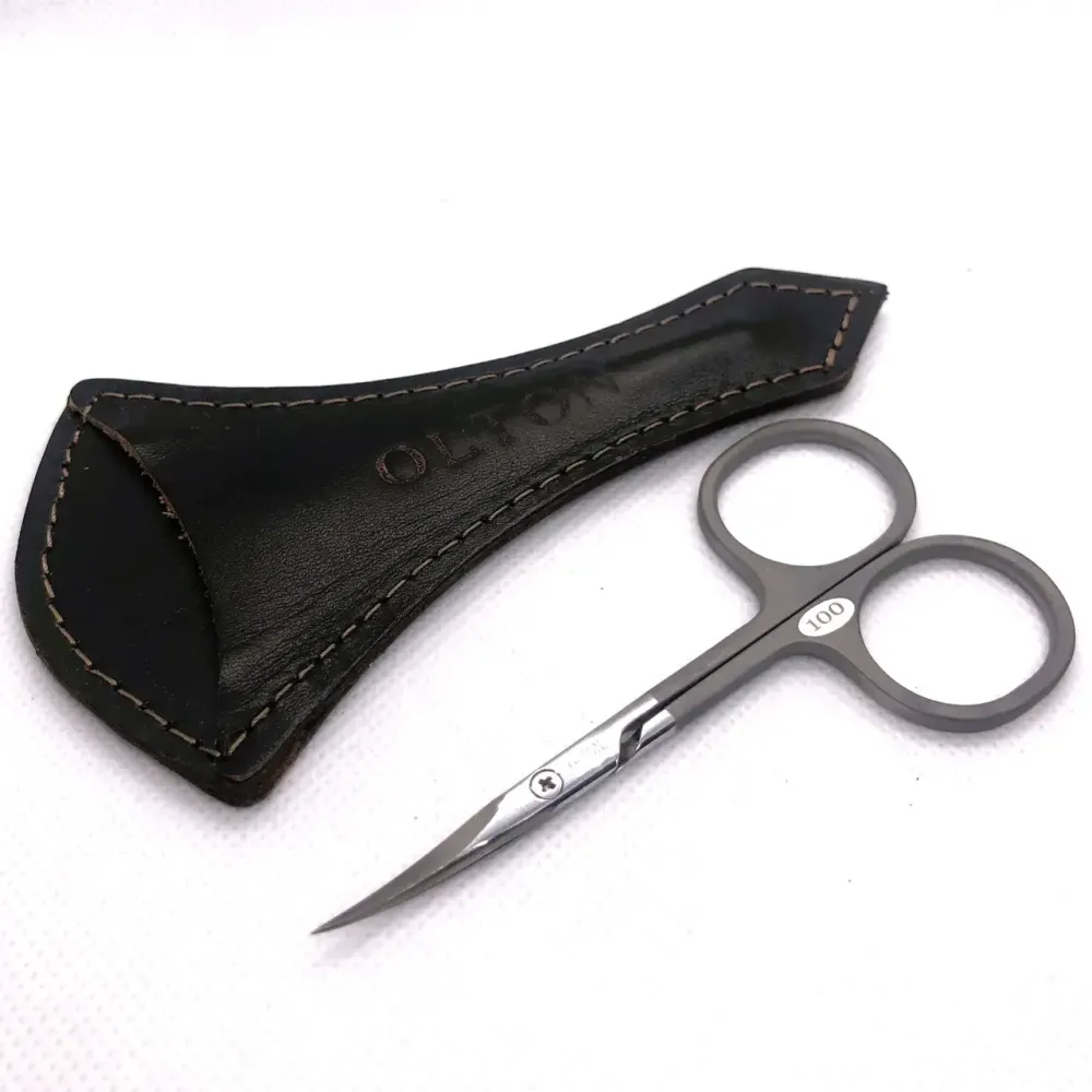 OLTON профессиональные ножницы для кутикулы, титановые 100 мм. Киев - изображение 1