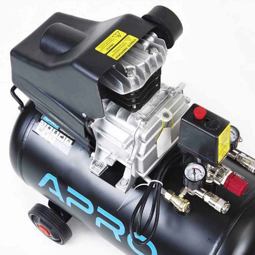 Компресор одноциліндровий 1,5кВт 205л/хв 8 бар 50л 2 крана APRO Житомир - фото 10