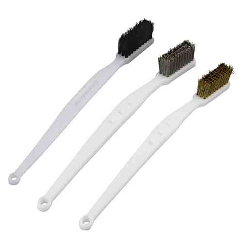 Набор щеток по металлу 3шт, проволочные щетки из латуни нержавейки нейлона Винница