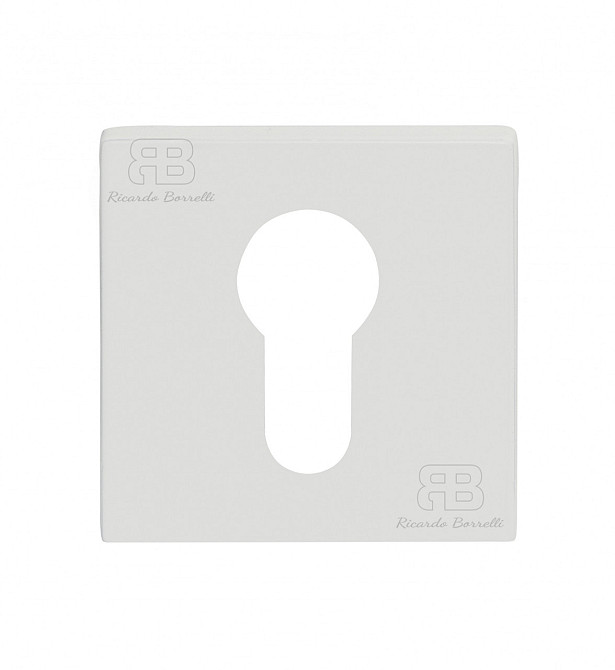 Накладки на циліндр Ricardo Borelli модель Quatro ET 01 MW Білий матовий Київ - фото 1